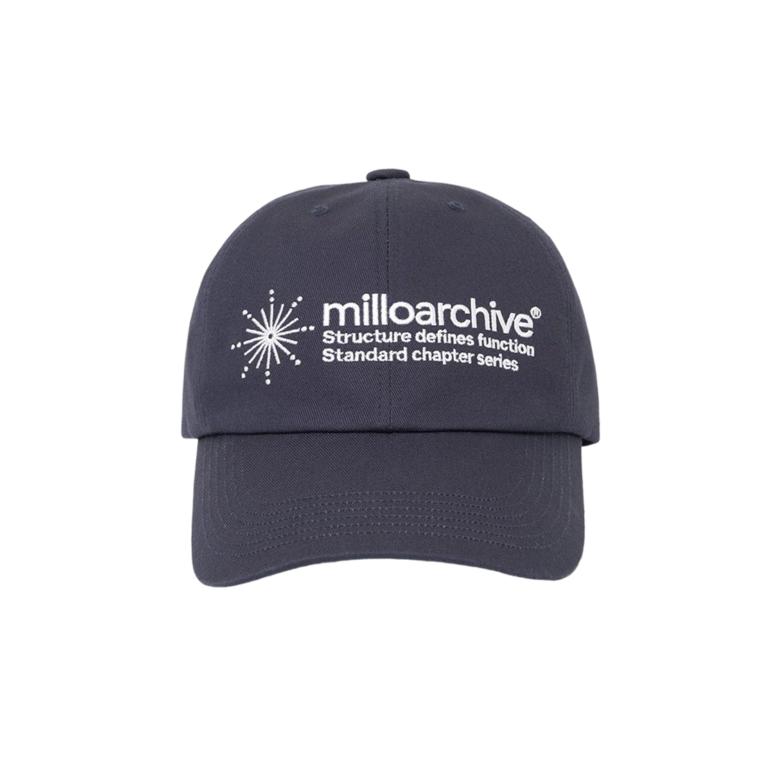 밀로 아카이브 크레센도 챕터 볼 캡 네이비(milloarchive Crescendo Chapter Ball Cap Navy)
