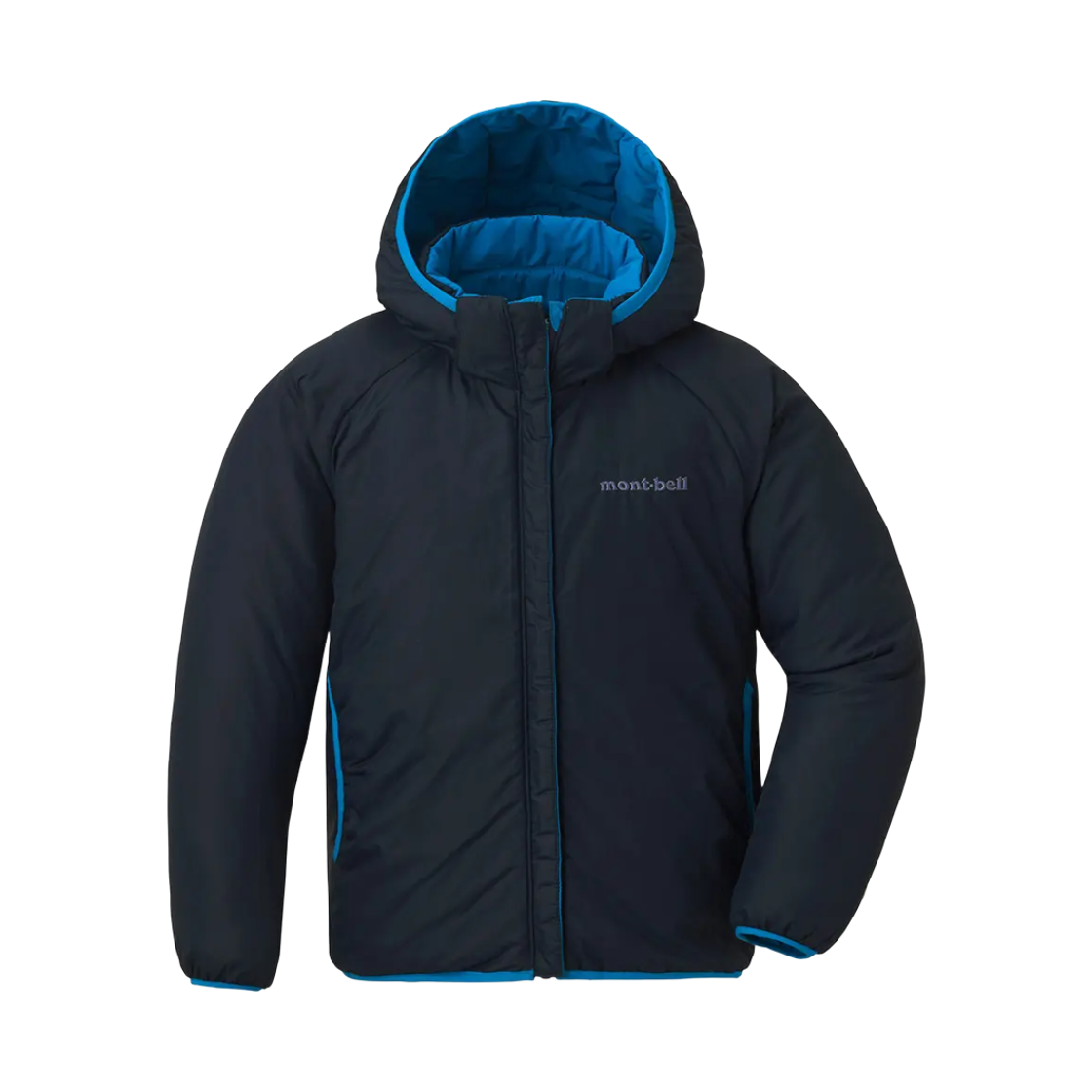 (키즈) 몽벨 써머랩 파카 블루((Kids) Montbell Thermawrap Parka Blue) - 2