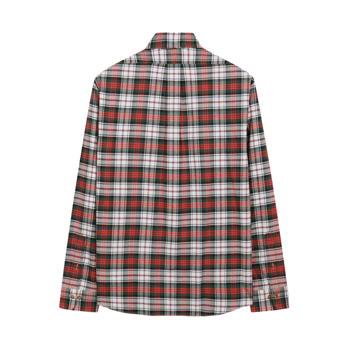 브룩스브라더스 플란넬 체크 셔츠 레드(BrooksBrothers Flannel Check Shirt Red) - 2
