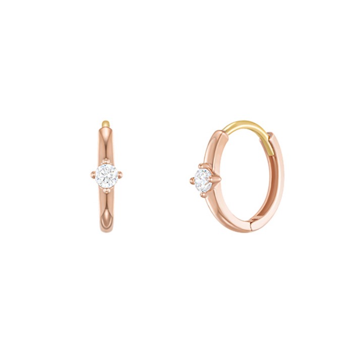 제이에스티나 J Basic 14K 귀걸이 (JJJBEQ9AS557R4000)(Jestina J Basic 14K 귀걸이 (Jjjbeq9As557R4000)) - 2