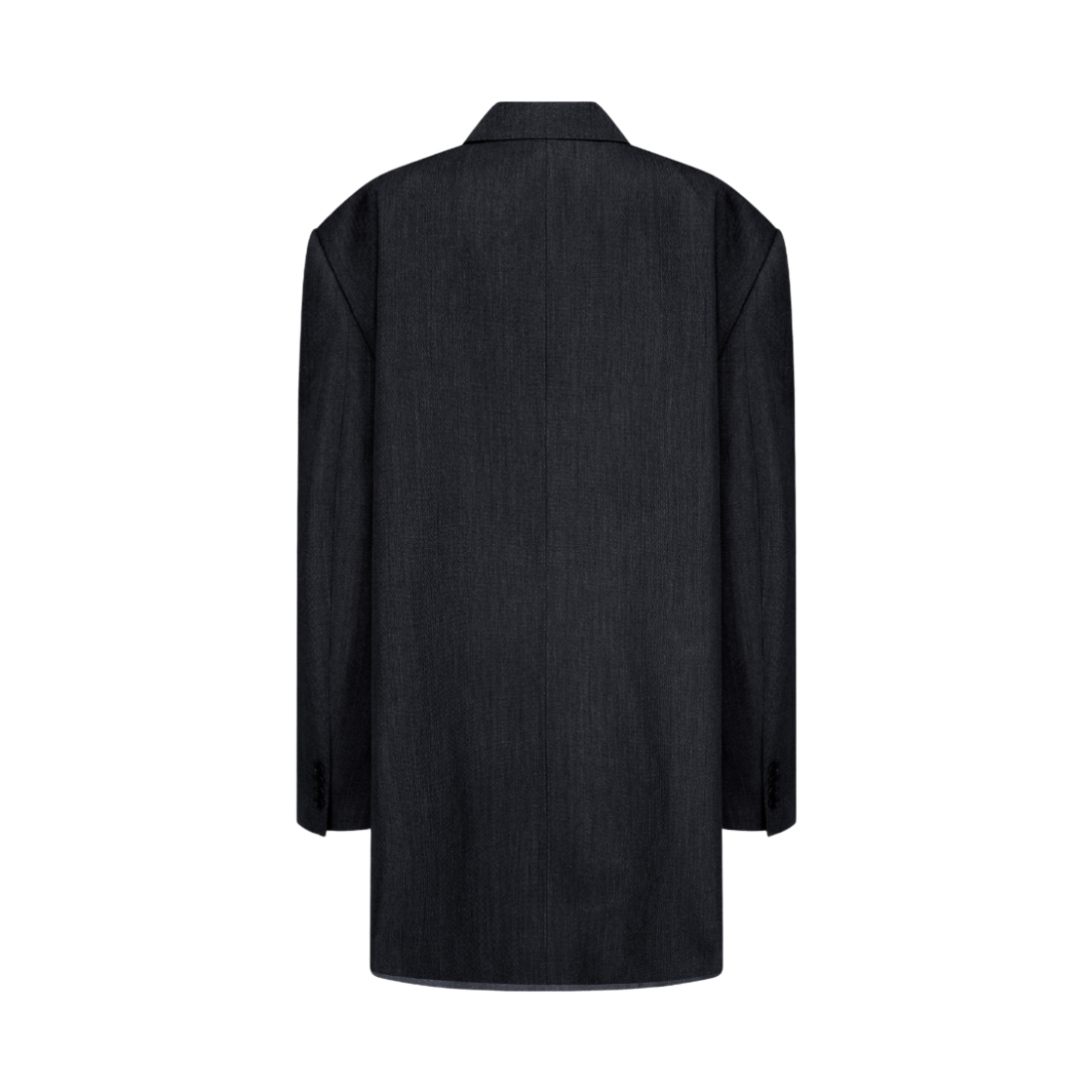 랑거 울 스트럭쳐 자켓 블랙(Langer Wool Structure Jacket Black) - 2