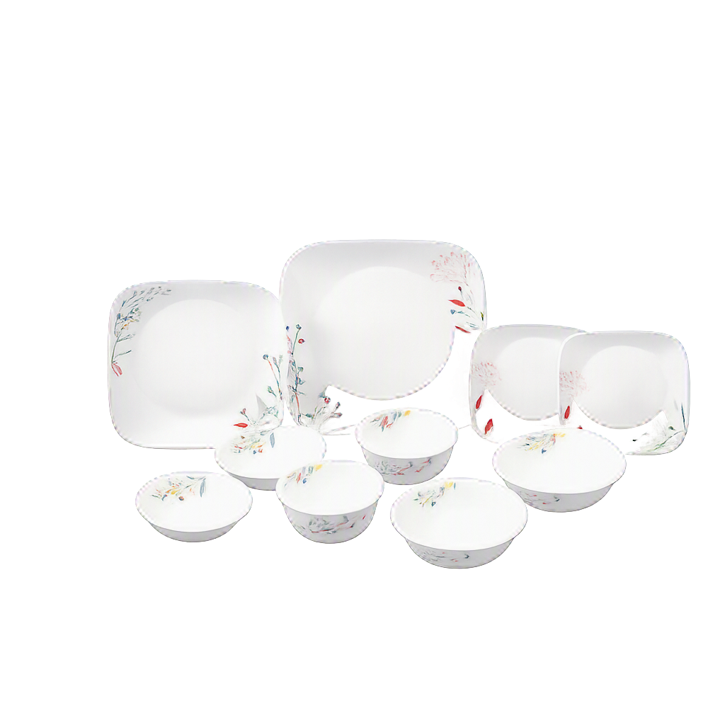 코렐 몬테베르데  사각 2인 10p(Corelle Monte Verde Square 2‑Person 10‑Piece Set)