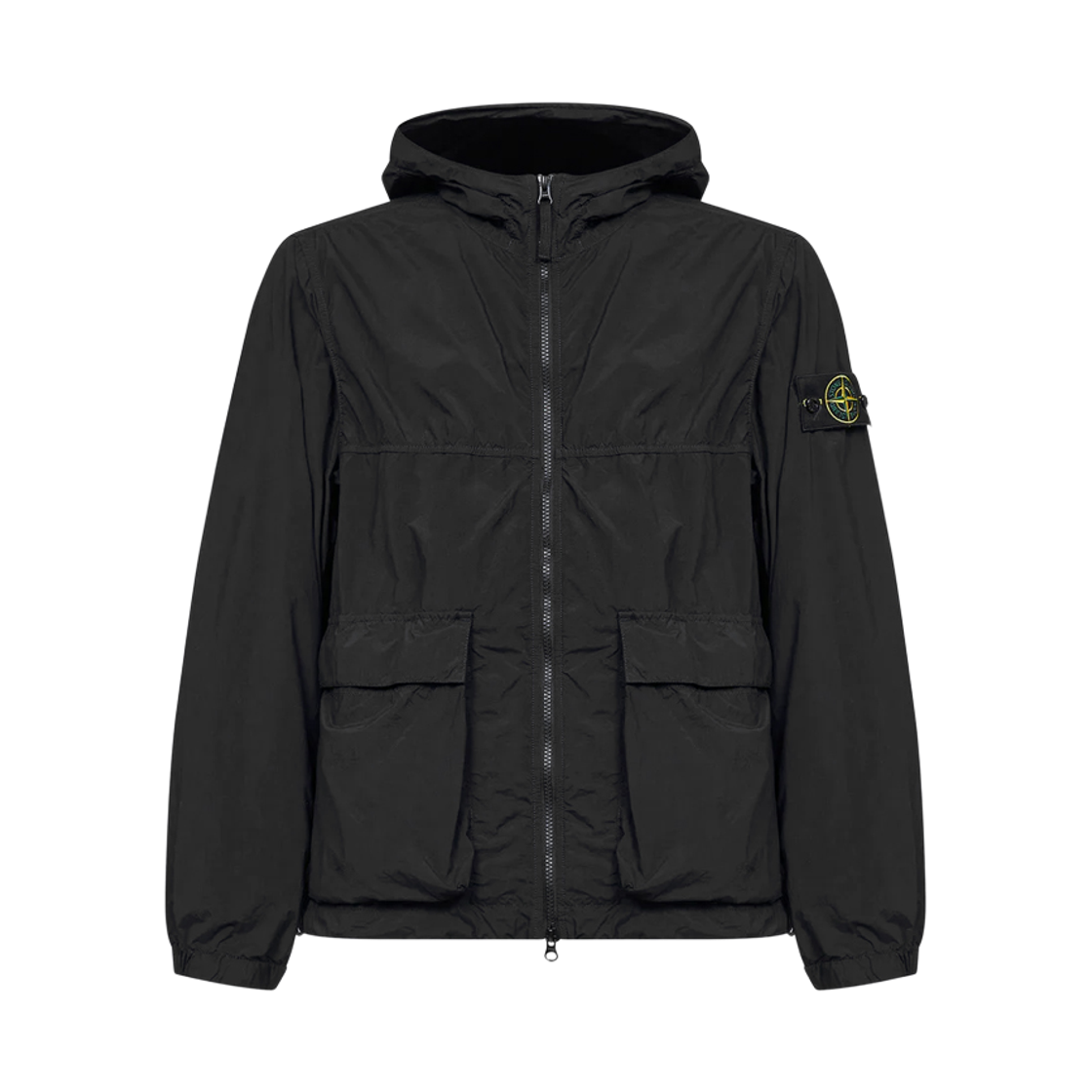 L1S15 4100112 S0345 V0029 [20% 쿠폰] Stone Island Patch Nylon Smerigliato -TC Jacket Black - 26SS