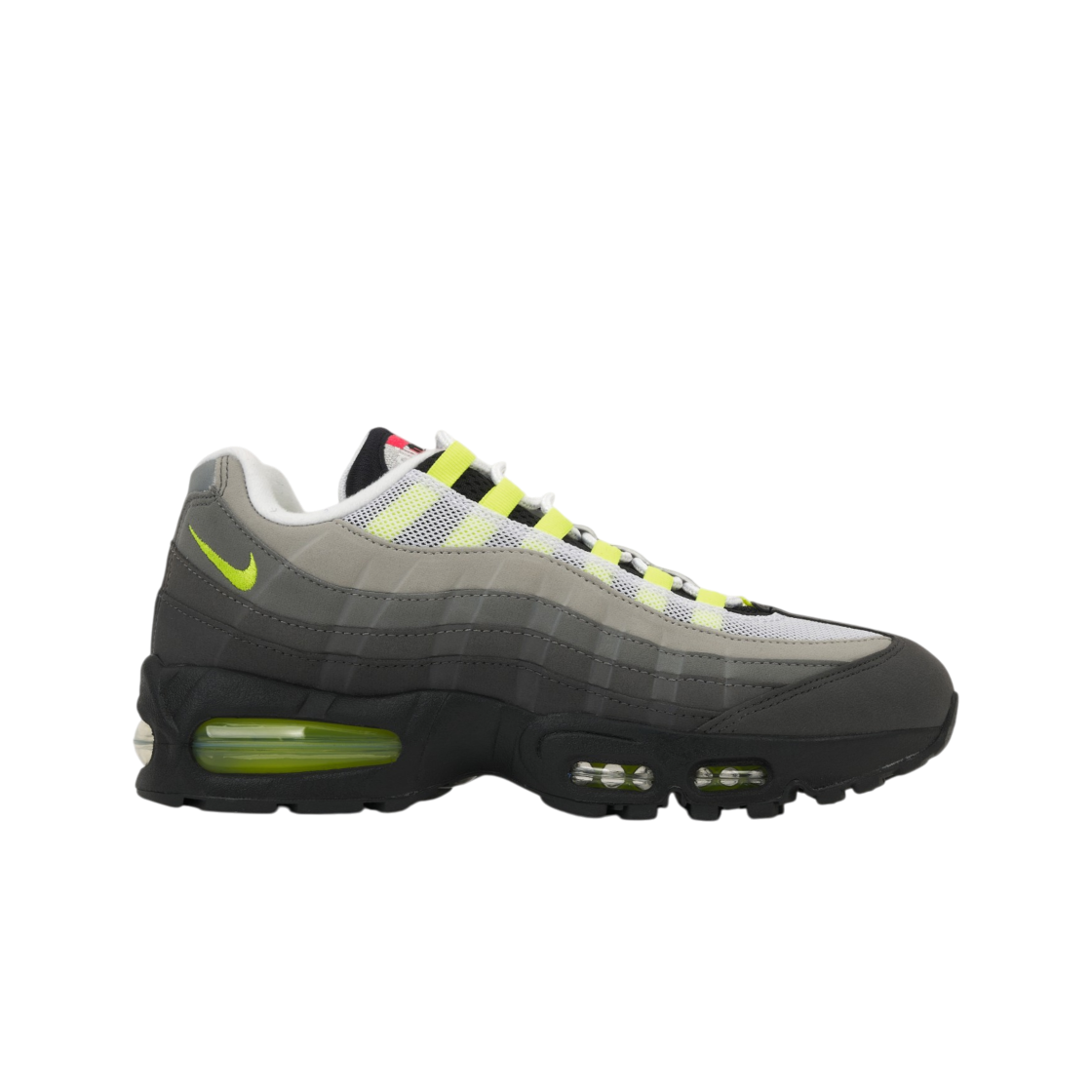 IM2211-001 Nike Air Max 95 Big Bubble Greedy White and Medium Ash