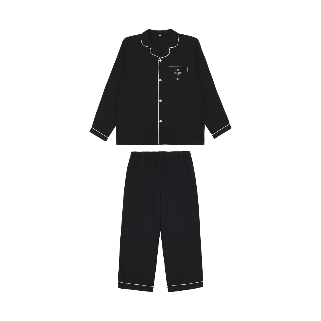 SPPPG49U14 Spao x Death Note Long Sleeve Pajamas Black