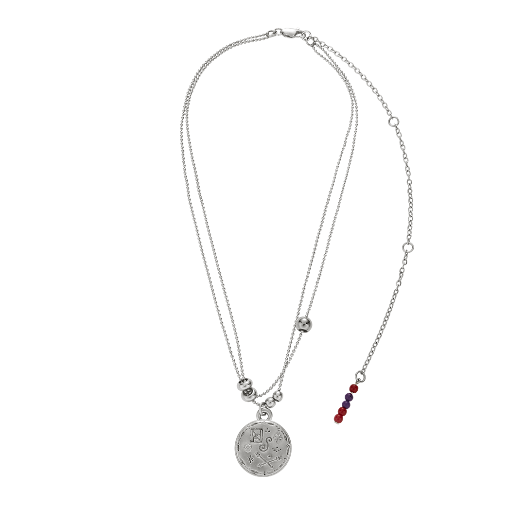 26FWSNLCOLSVFF Nff Collecta Necklace Silver