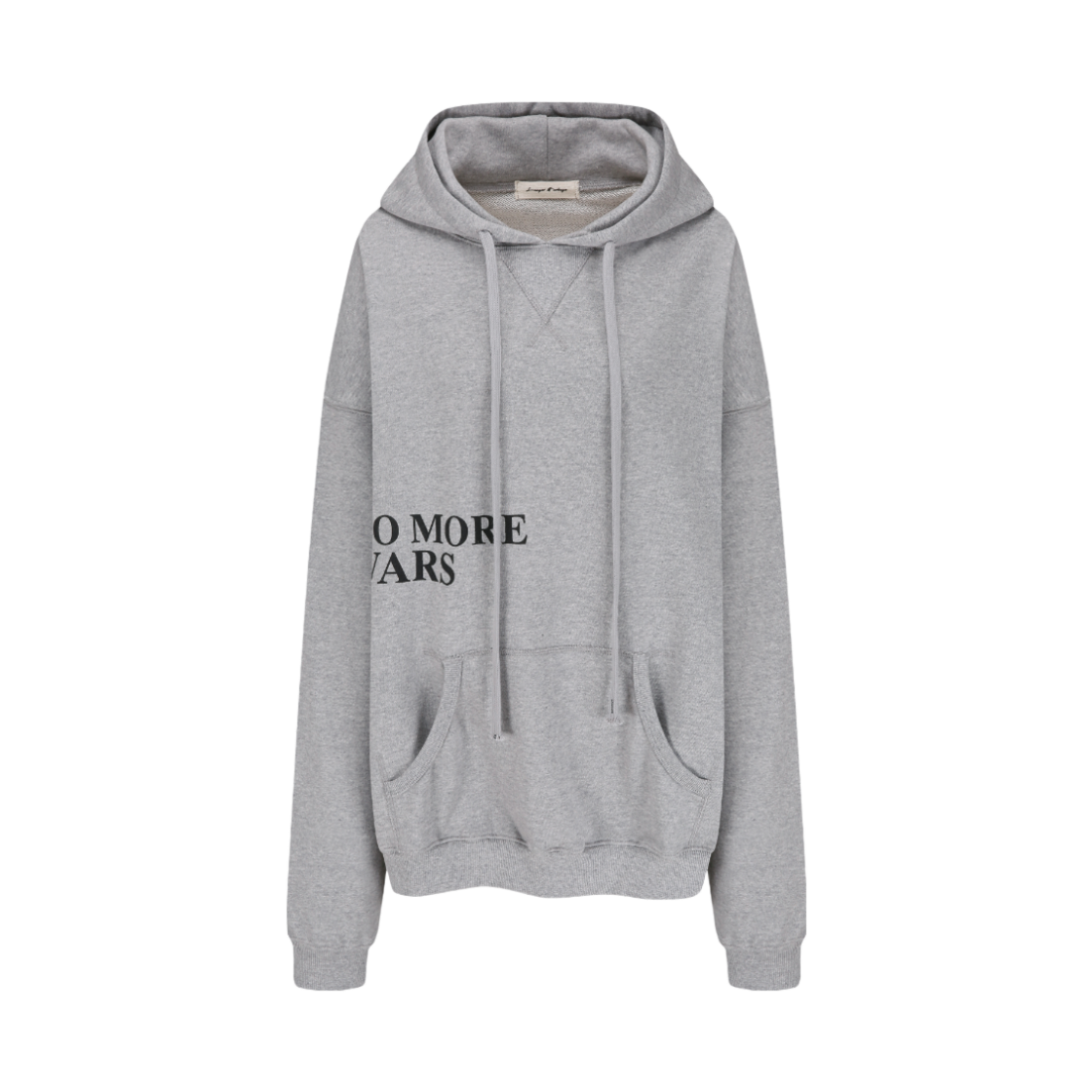 MF26TS091 [KREAM 단독] Langer No War Graphic Hoodie Gray