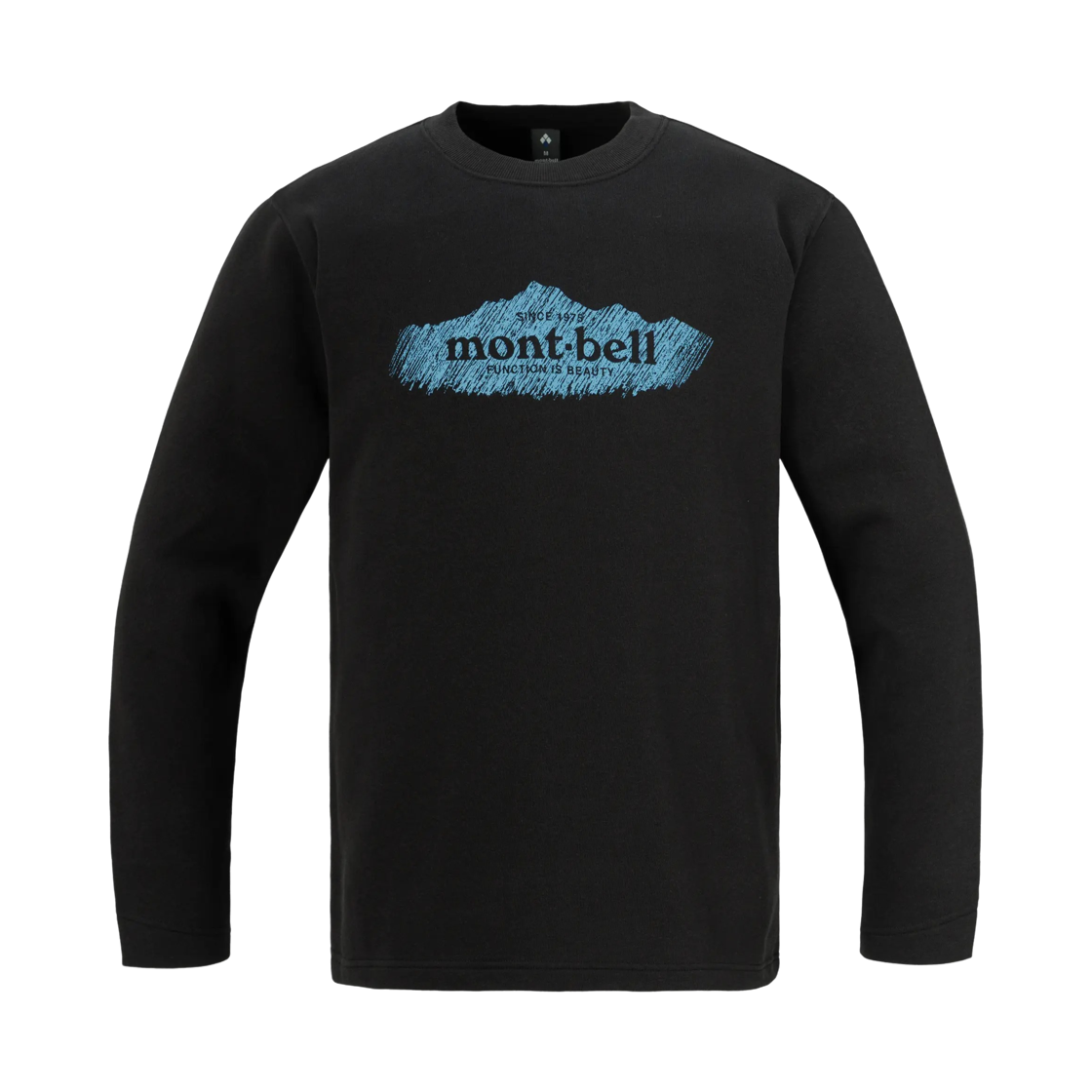 2104905 Montbell Cotton Lite Sweatshirt #2 Black
