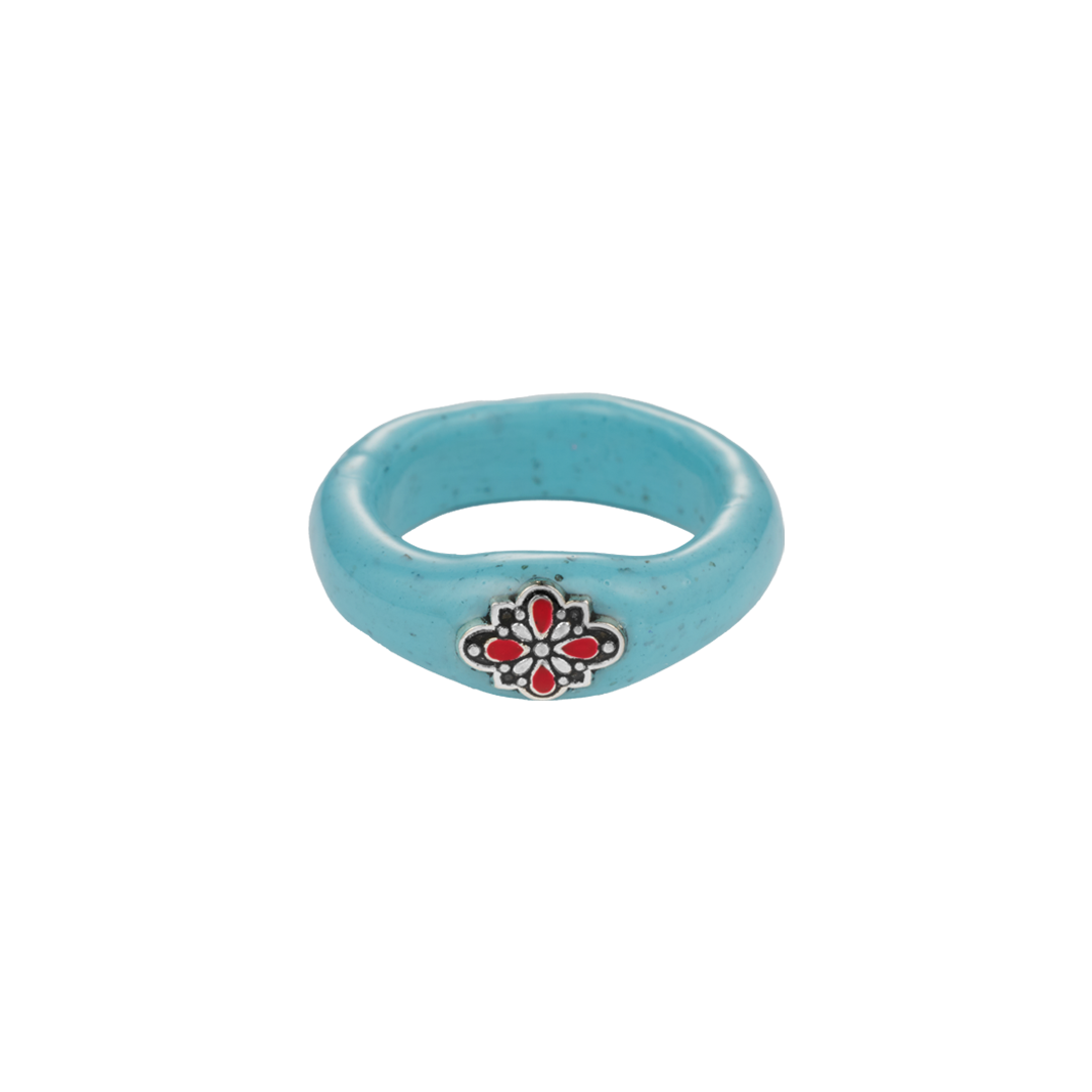 엔프프 캐미오 링 빈티지 블루(Nff Cameo Ring Vintage Blue)