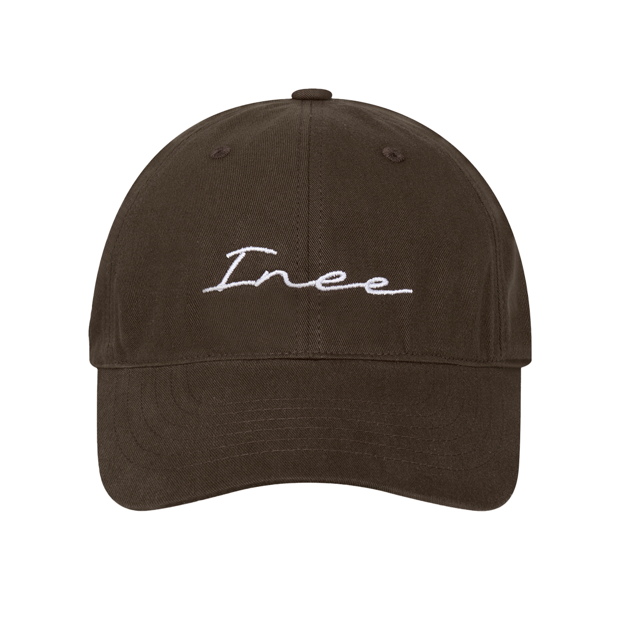 이니 로고 볼캡 - 브라운(INEE logo ballcap - brown)