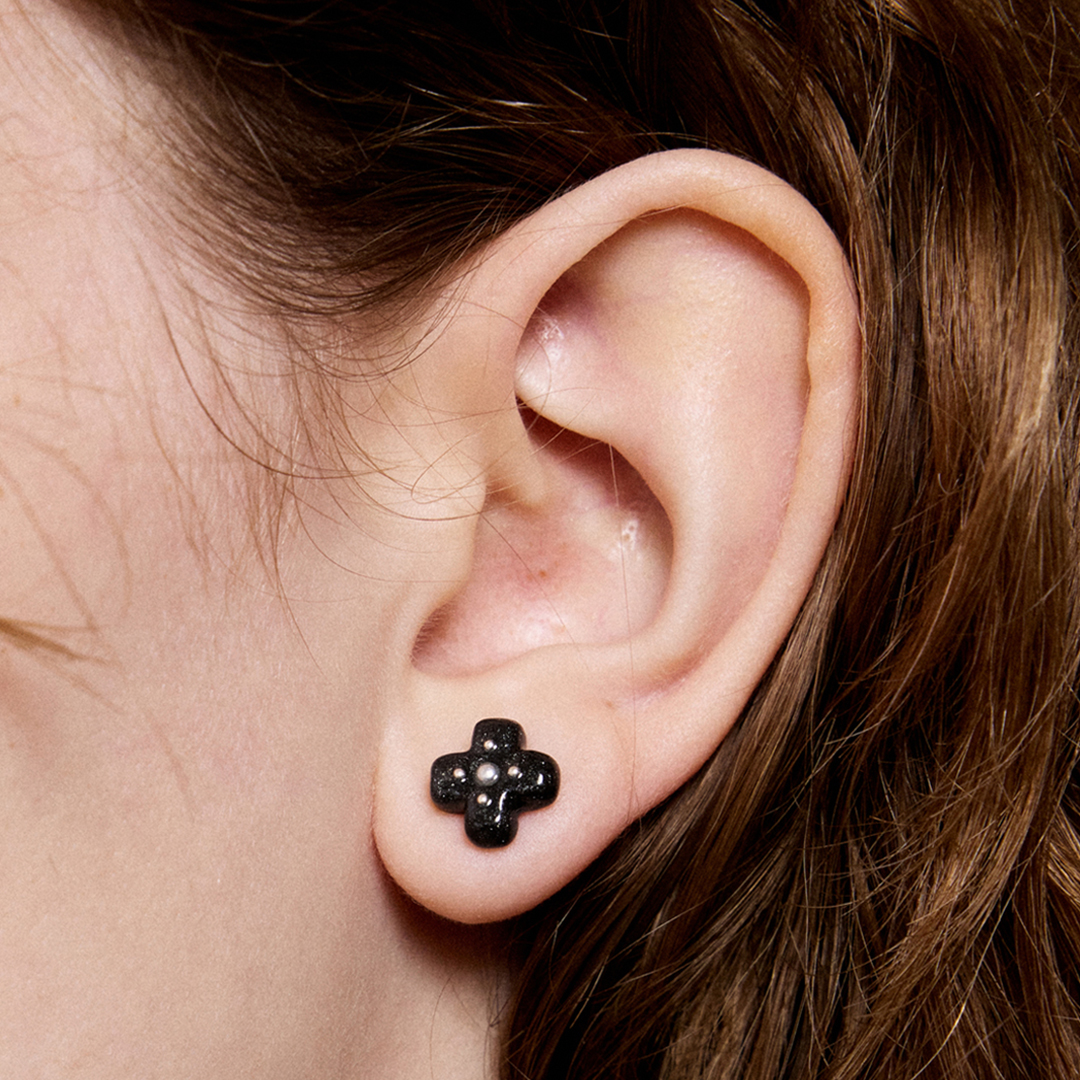 엔프프 포털 이어링 블랙(Nff Portal Earrings Black) - 2