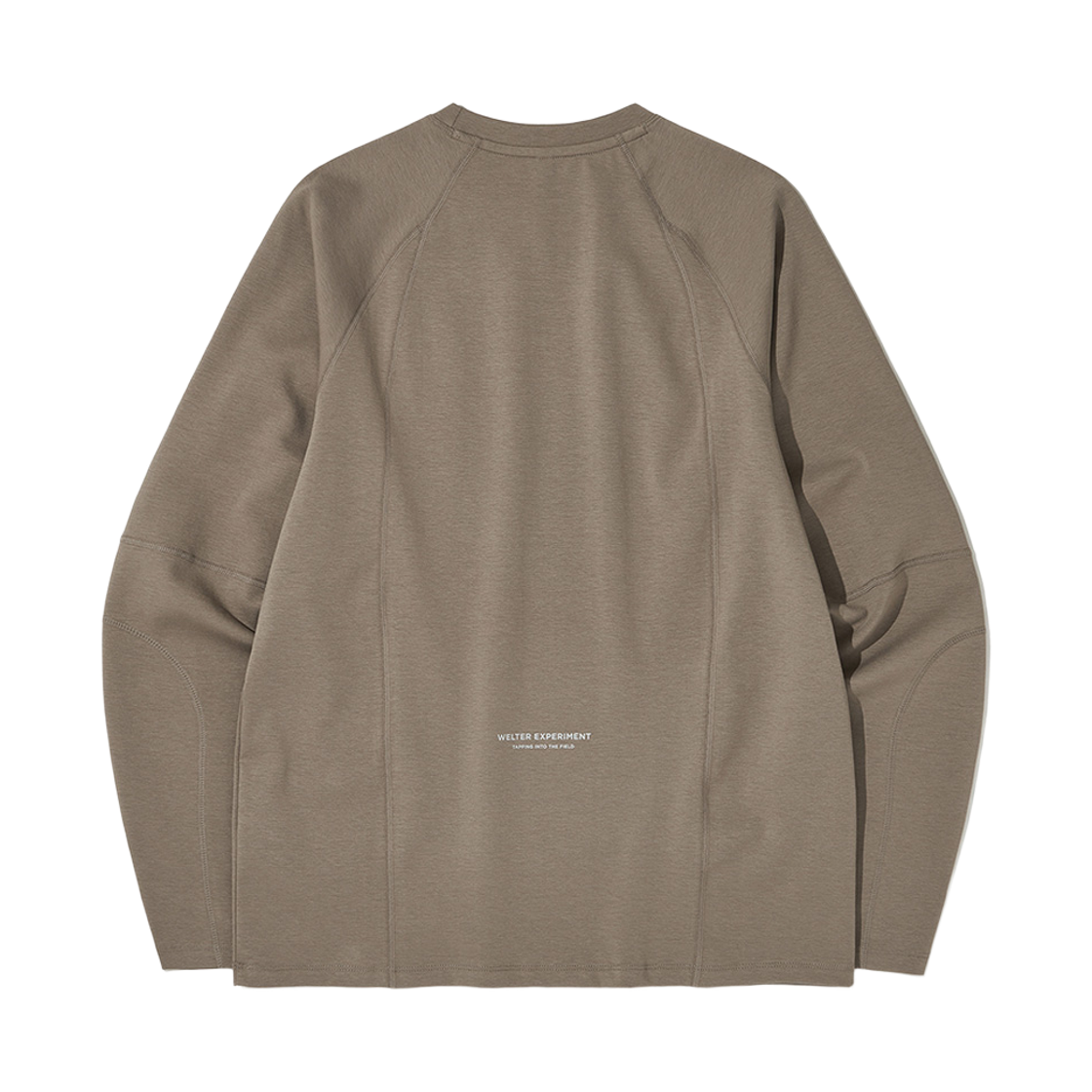 웰터 익스페리먼트 스트림라인 롱슬리브 티셔츠 다크 베이지(WELTER EXPERIMENT Streamline Long Sleeve T-shirt Dark Beige) - 2