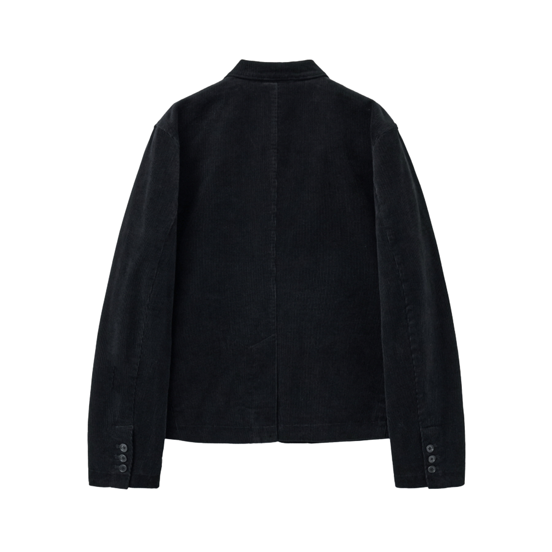 인사일런스우먼 코듀로이 싱글 핏티드 자켓 블랙(INSILENCE WOMEN Corduroy Single Fitted Jacket BLACK) - 2