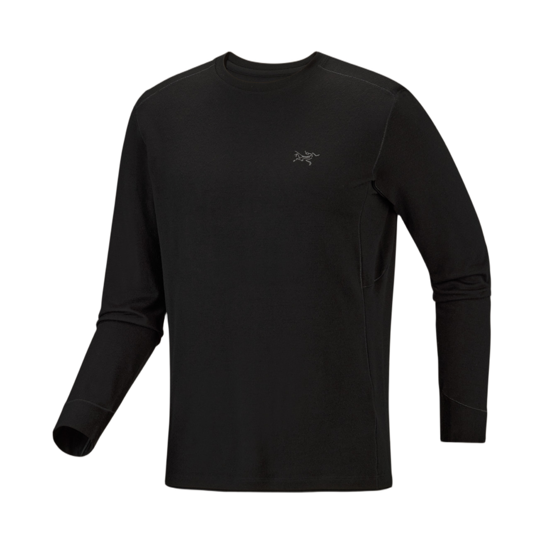 10861 Arc'teryx Satoro Merino Wool Crew Neck LS Black