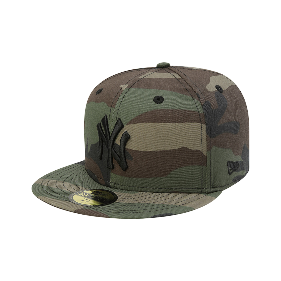 15411784 New Era MLB New York Yankees Camo Series Fitted Cap Woodland Camo
