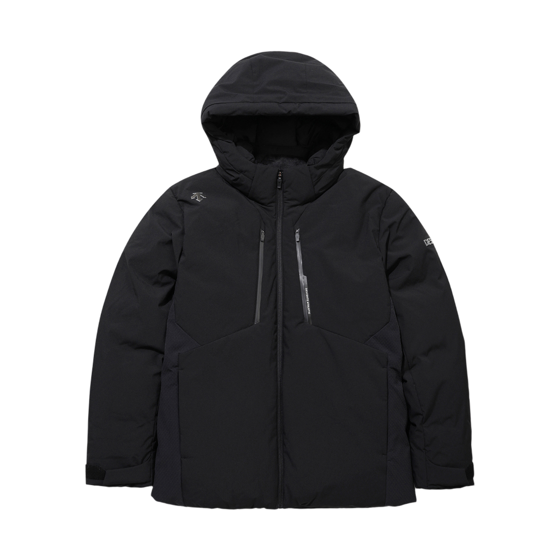 데상트 2025 캐논 숏 덕 다운 자켓 블랙(Descente 2025 Canon Short Duck Down Jacket Black)