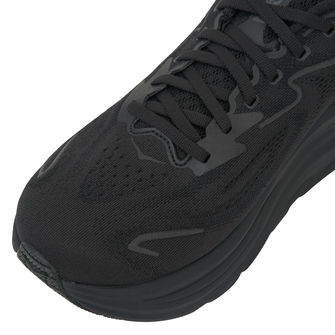 (W) 호카 클리프톤 10 블랙 - 와이드((W) Hoka Clifton 10 Black - Wide) - 7