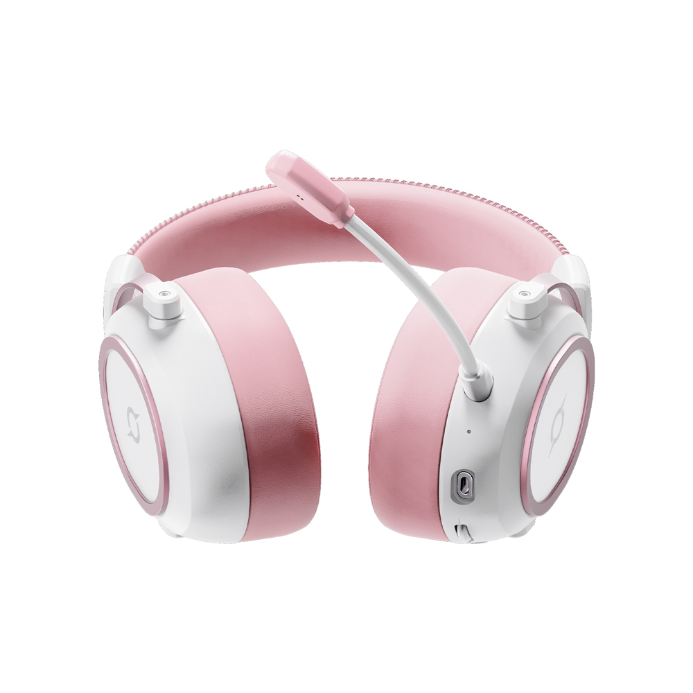 COX CX-5 무선 2.4G 일체형 LED 게이밍 헤드셋 핑크(COX CX-5 2.4G Wireless All-in-One LED Gaming Headphone with Built-in Mic (Pink)) - 5