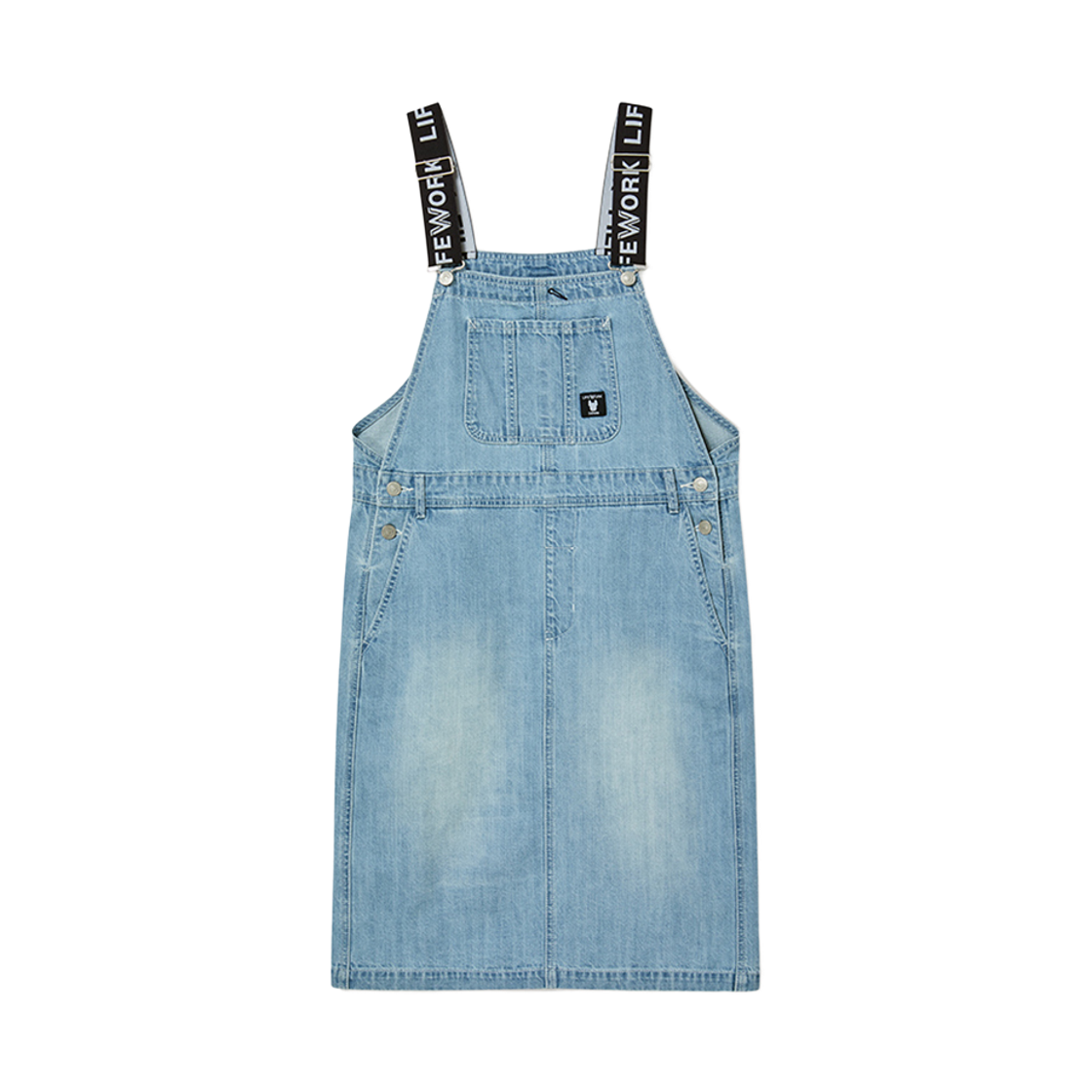 라이프워크 데님 오버롤 원피스_LW252DO881(Lifework Denim Overall Dress_LW252DO881) - 2