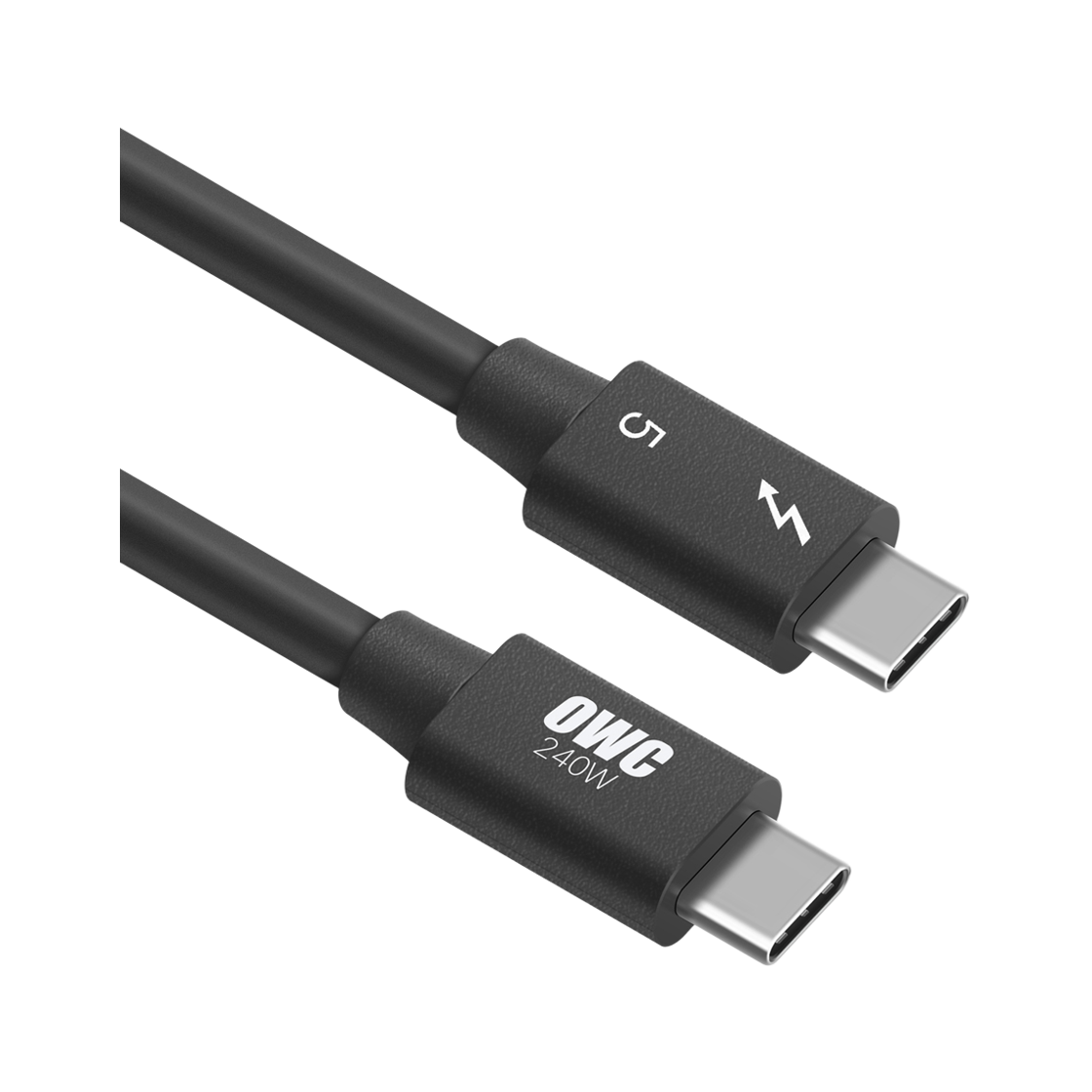 OWC 썬더볼트5 PD Type C to C 240W 케이블 (0.8m)(OWC Thunderbolt 5 PD Type-C to Type-C 240W Cable (0.8m)) - 3