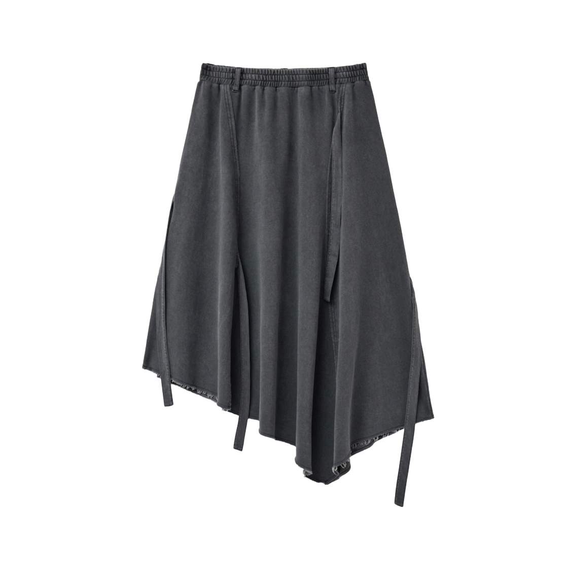 IW2F4SK03CH INSILENCE WOMEN Multi-Way Sweat Skirt CHARCOAL