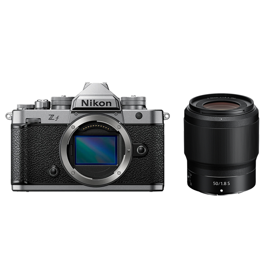니콘 풀프레임 미러리스 카메라 Zf BODY 실버 + 니콘 렌즈 NIKKOR Z 50mm f/1.8 S