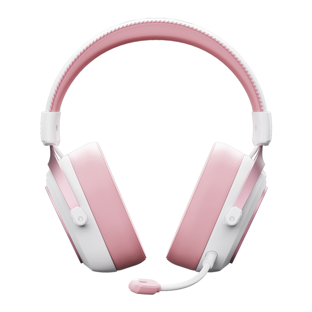 COX CX-5 무선 2.4G 일체형 LED 게이밍 헤드셋 핑크(COX CX-5 2.4G Wireless All-in-One LED Gaming Headphone with Built-in Mic (Pink)) - 4