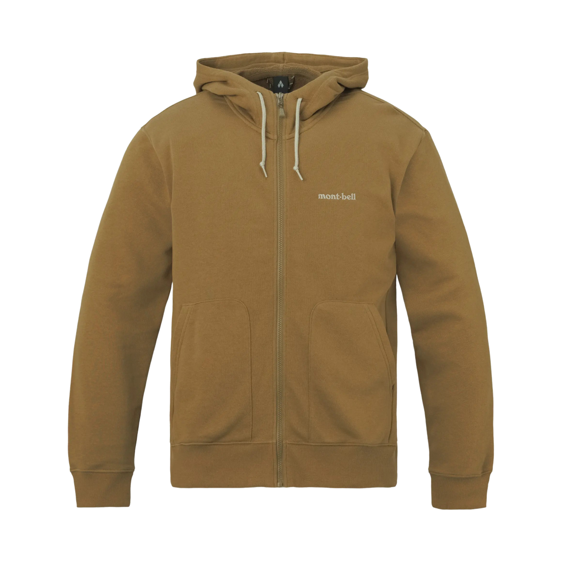 2304732 Montbell Cotton Lite Full-Zip Hooded Khaki