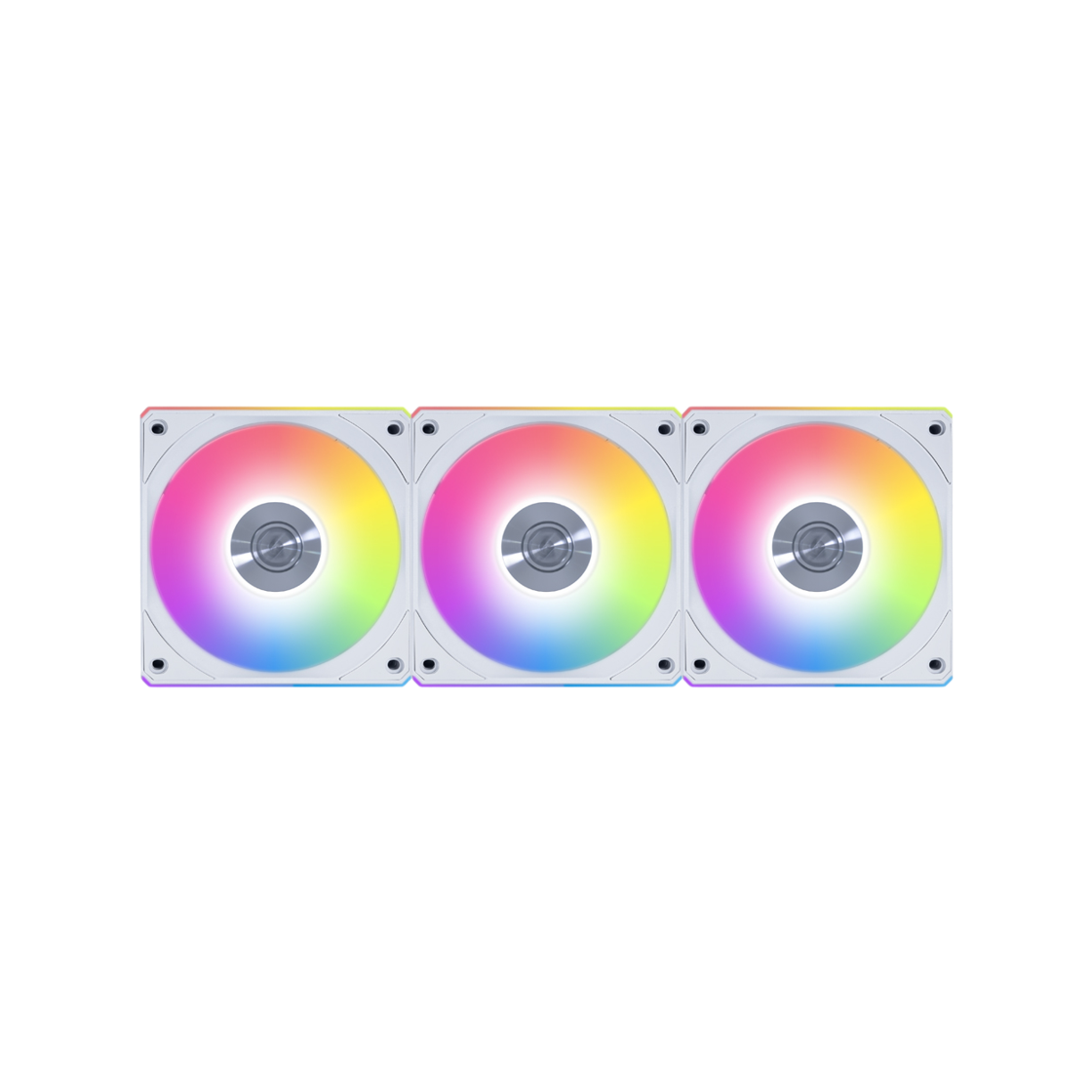 G9F.12RCL1F3W.K0 LIAN LI UNI FAN CL FLEX 120 Reverse 3-Pack White