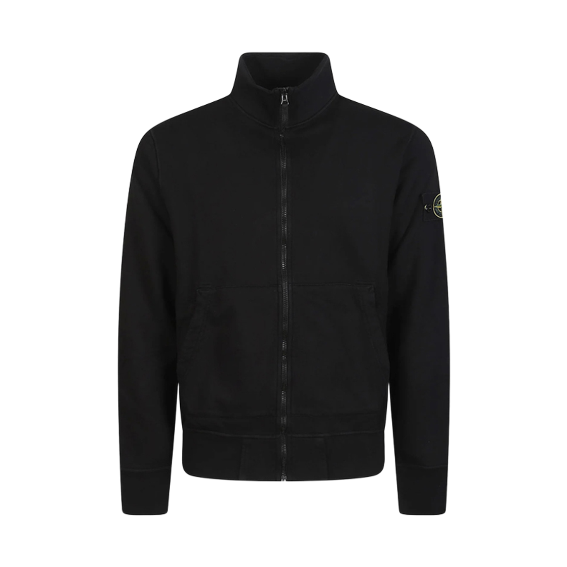L2S15 6100063 S0051 V0029 [15% 쿠폰] Stone Island Badge Patch Pocket Cotton Track Jacket Black - 26FW
