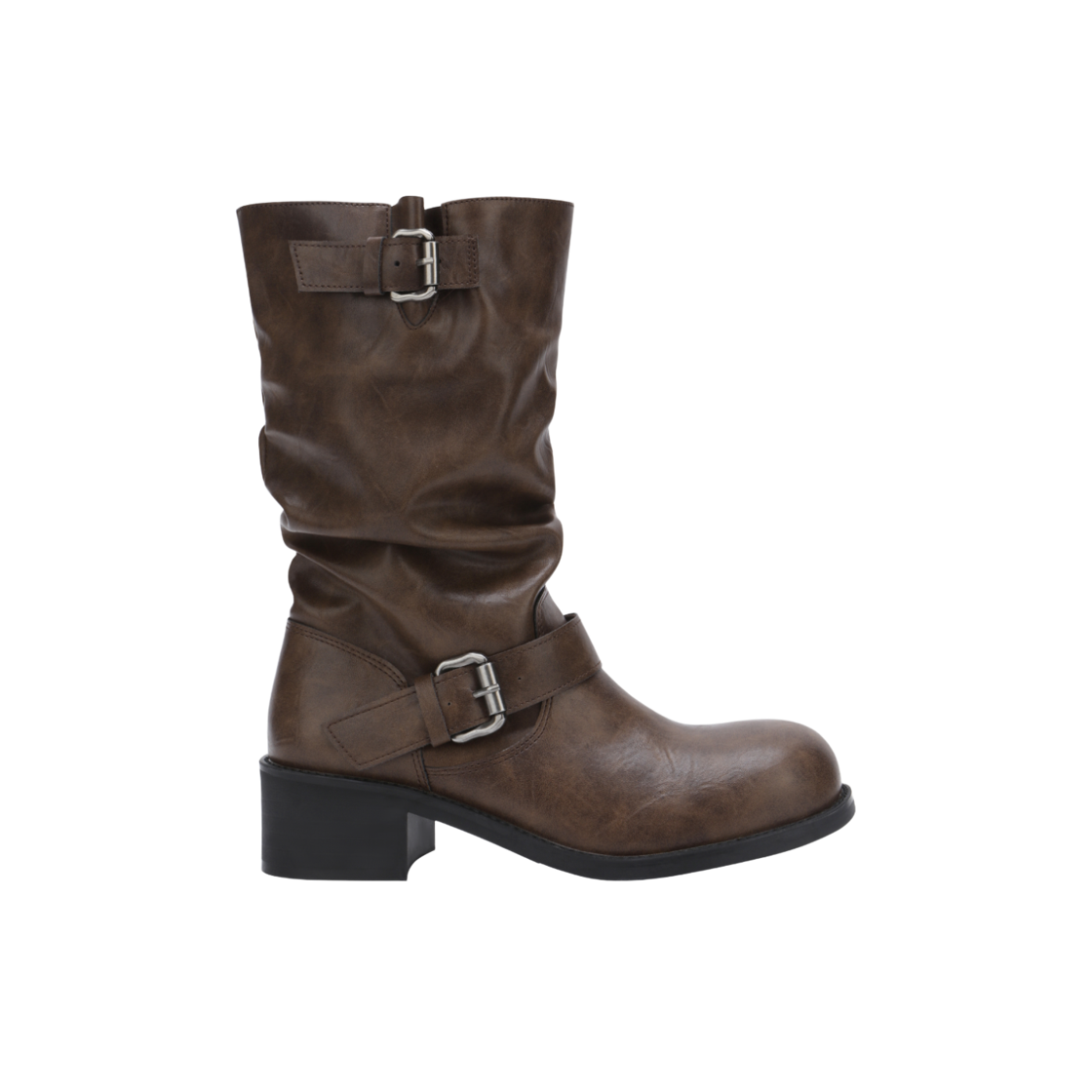 SAFWBT008 SAINT SATIN LUUV Middle Brown