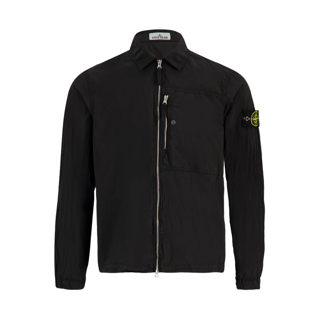 L1S15 1200038 S0019 V0029 [20% 쿠폰] Stone Island Patch Nylon Metal Econyl Over Shirt Jacket Black - 26SS