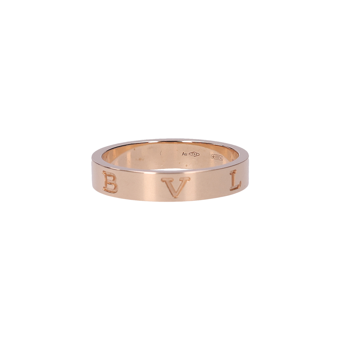 ITQJP63RMQ2V Bulgari B.zero1 Essential Band Ring 18K Rose Gold