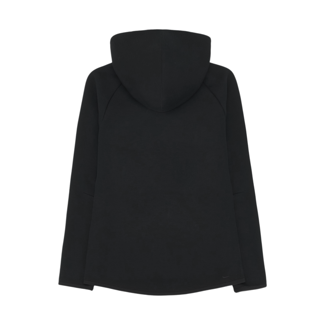 (W) 나이키 NSW 테크 플리스 윈드러너 풀 집 후드 블랙 - 아시아((W) Nike NSW Tech Fleece Windrunner Full Zip Hoodie Black - Asia) - 2