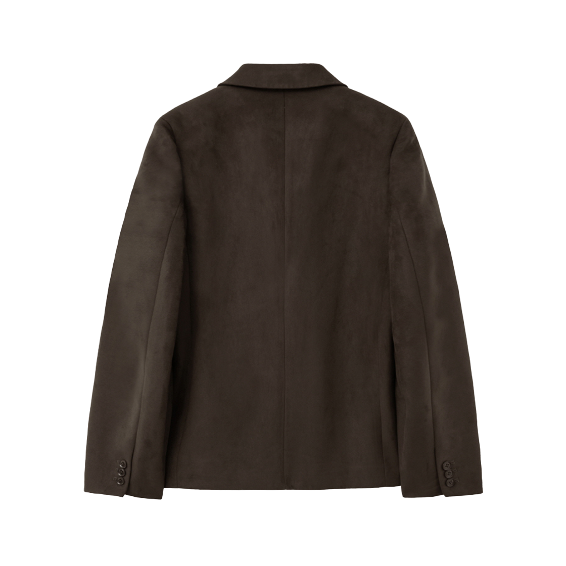 인사일런스우먼 클래식 쓰리버튼 자켓 스웨이드 브라운(INSILENCE WOMEN Classic Three-Button Jacket SUEDE BROWN) - 2