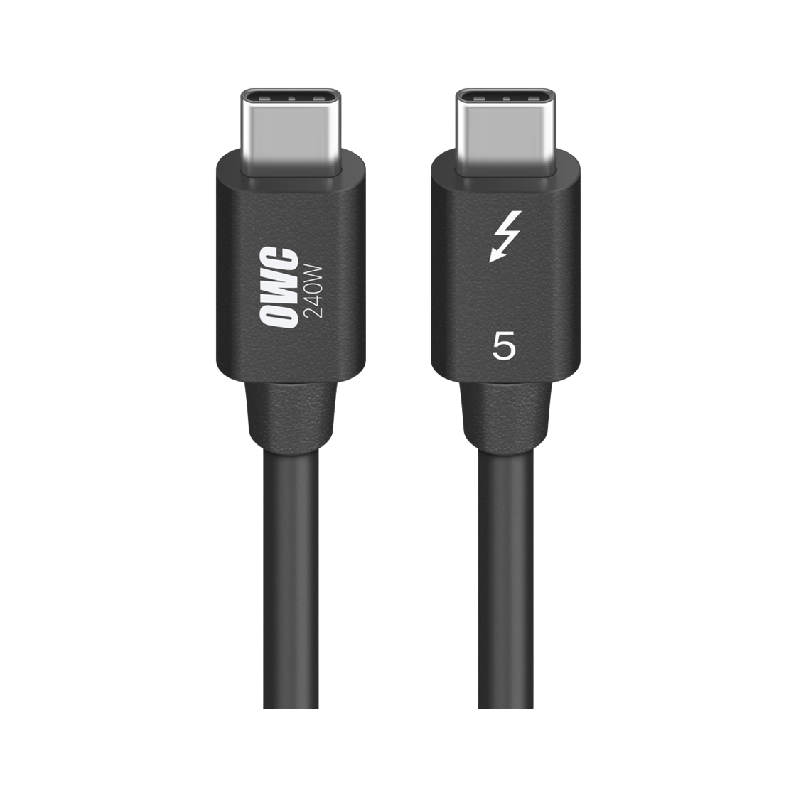 OWC 썬더볼트5 PD Type C to C 240W 케이블 (0.8m)(OWC Thunderbolt 5 PD Type-C to Type-C 240W Cable (0.8m)) - 2