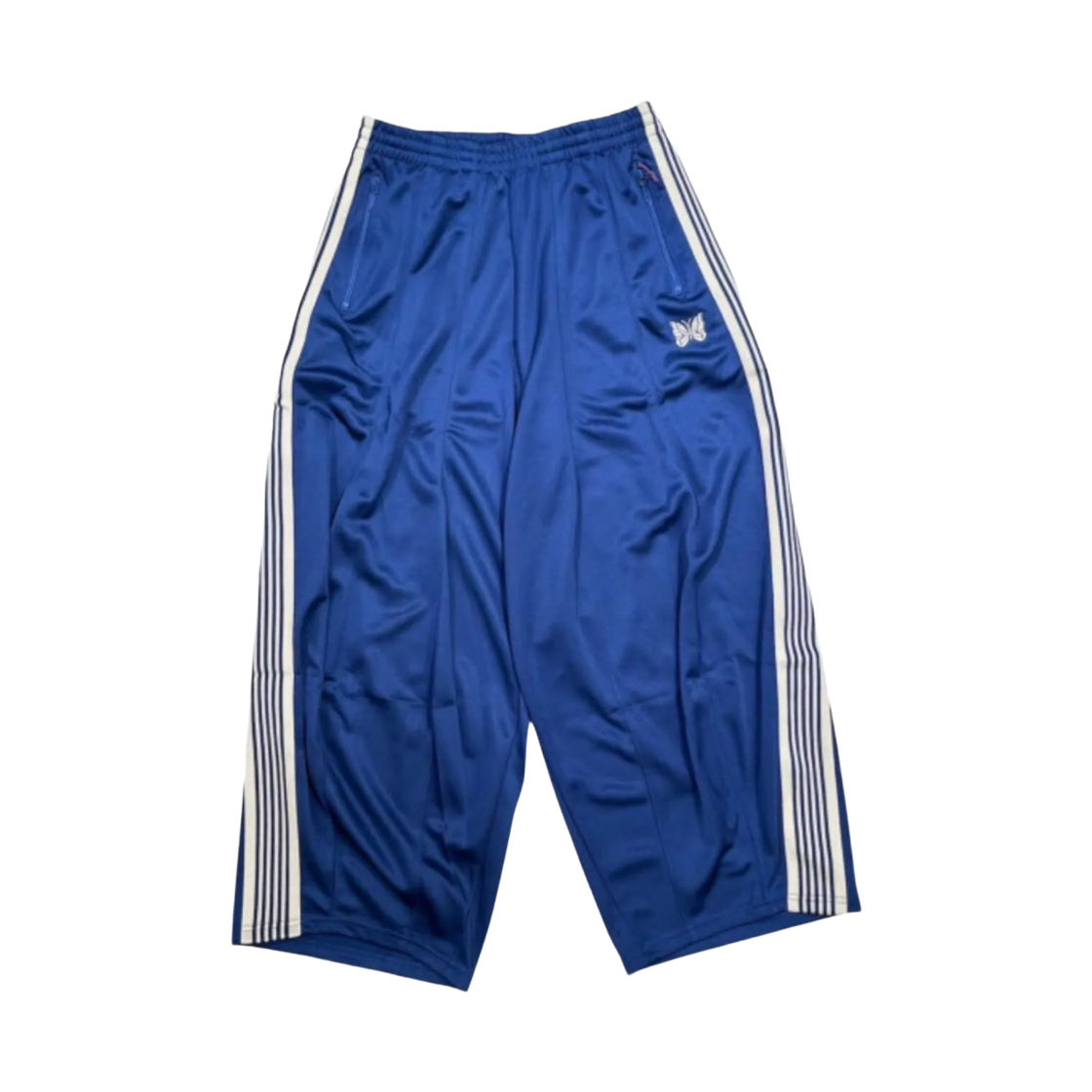 SX1582 Needles x Beaver Custom H.D. Poly Smooth Track Pants Royal