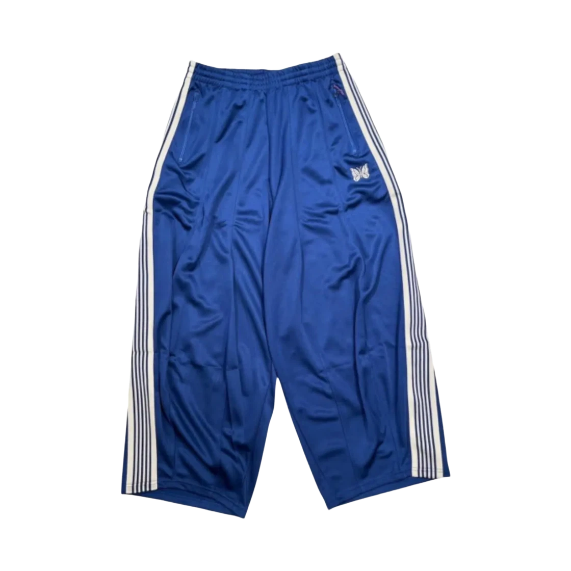 Needles Needles x Beaver Custom H.D. Poly Smooth Track Pants Royal · XS