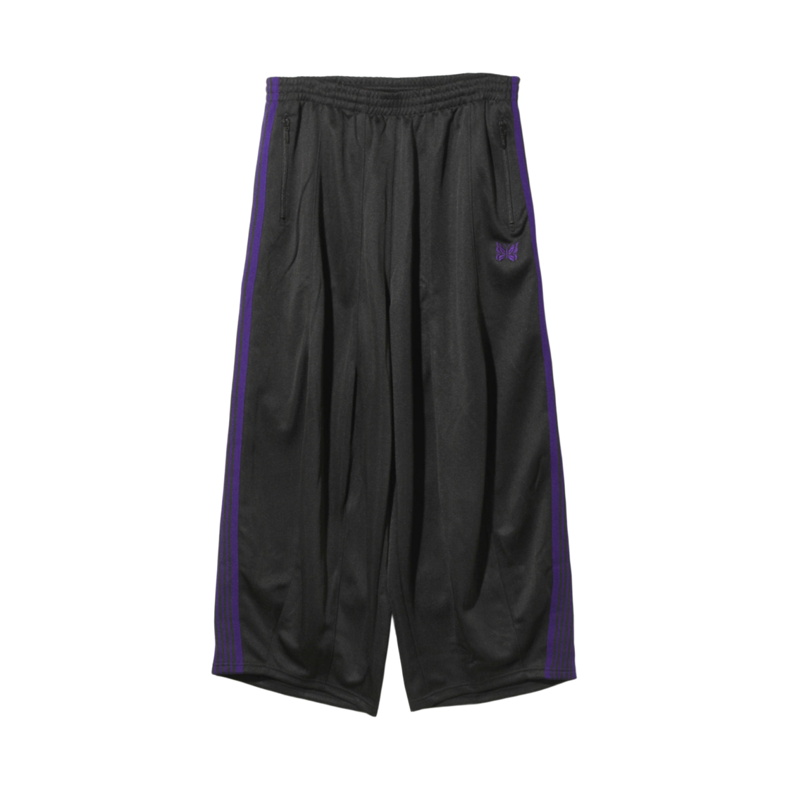 TY355C Needles H.D. Track Pants Poly Smooth Black