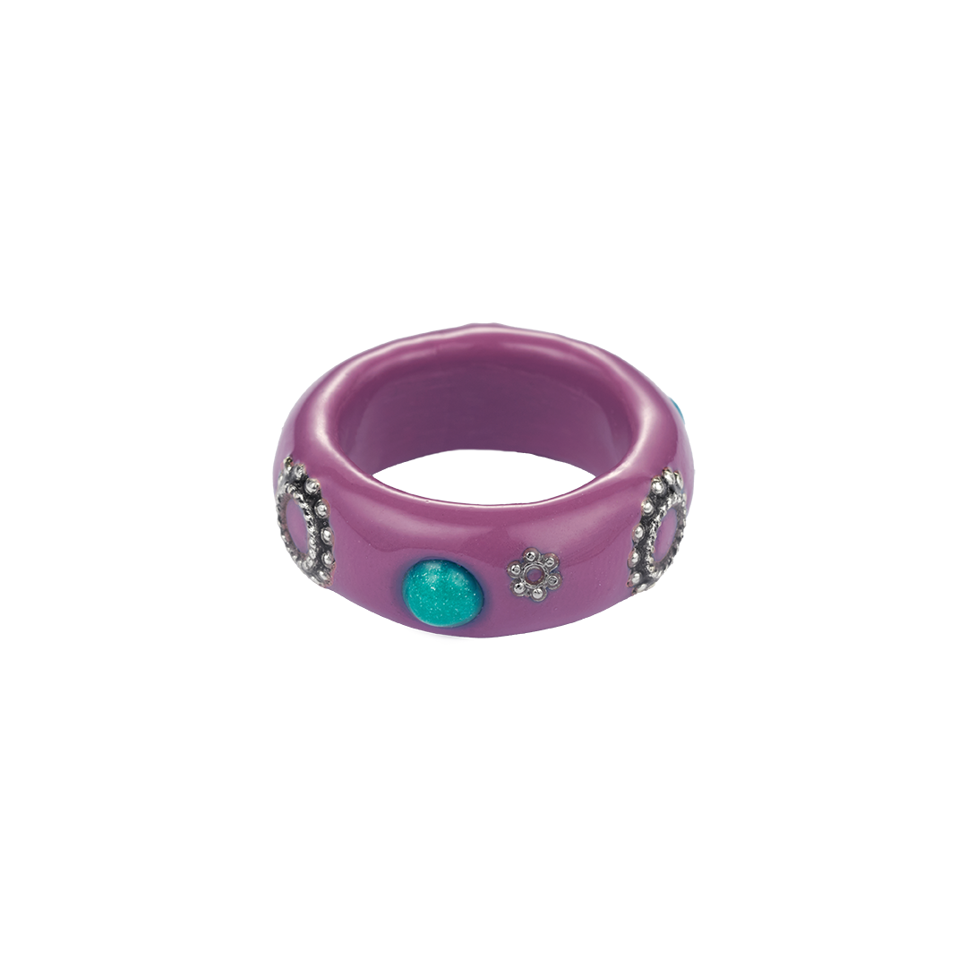 26FWJRGSOLPUFF Nff Soltique Ring Mauve