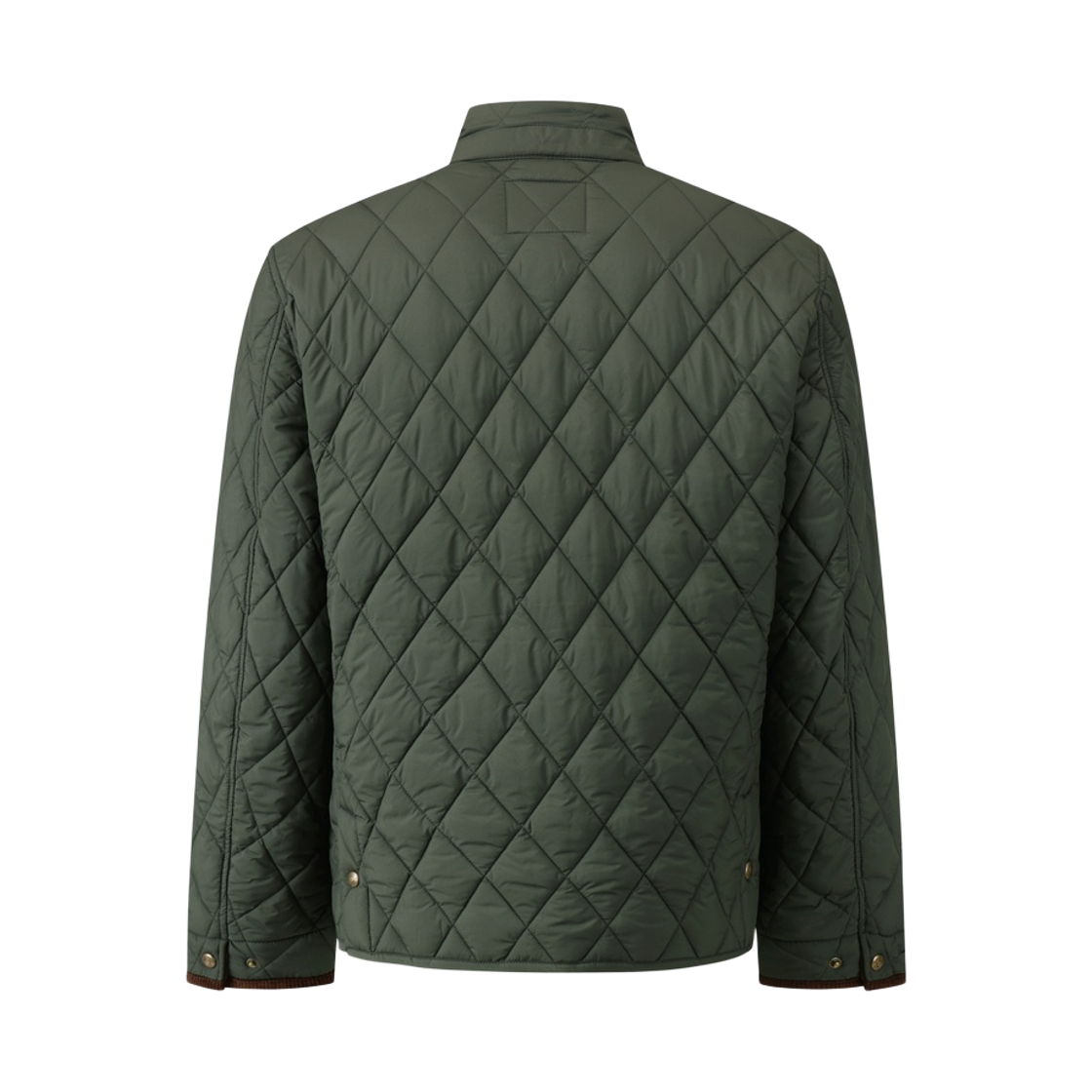 브룩스브라더스 스탠카라 퀼팅 점퍼 카키(BrooksBrothers Stand Collar Quilted Jacket Khaki) - 2