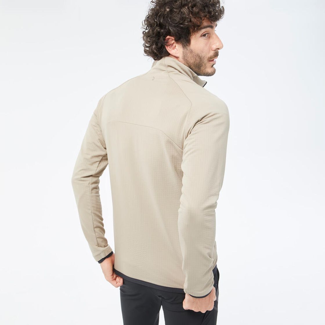 데카트론 남성 경량 등산 플리스 재킷 MH500 애쉬 베이지(Decathlon Men's Lightweight Hiking Fleece Jacket MH500 Ash Beige) - 4