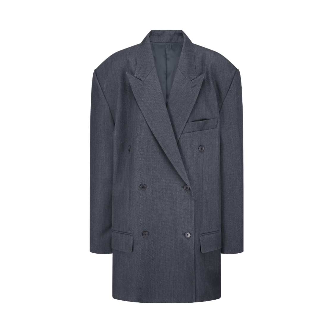 MF26JK010 Langer Wool Structure Jacket Gray