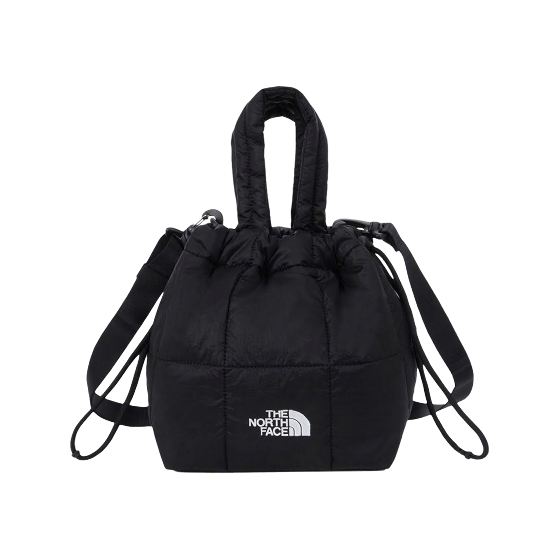 NN2PS76A The North Face Grid Tote Bag Black - 26FW