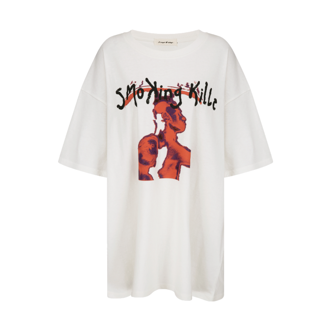 MF26TS072 [KREAM 단독] Langer Smoking Graphic T-shirt White