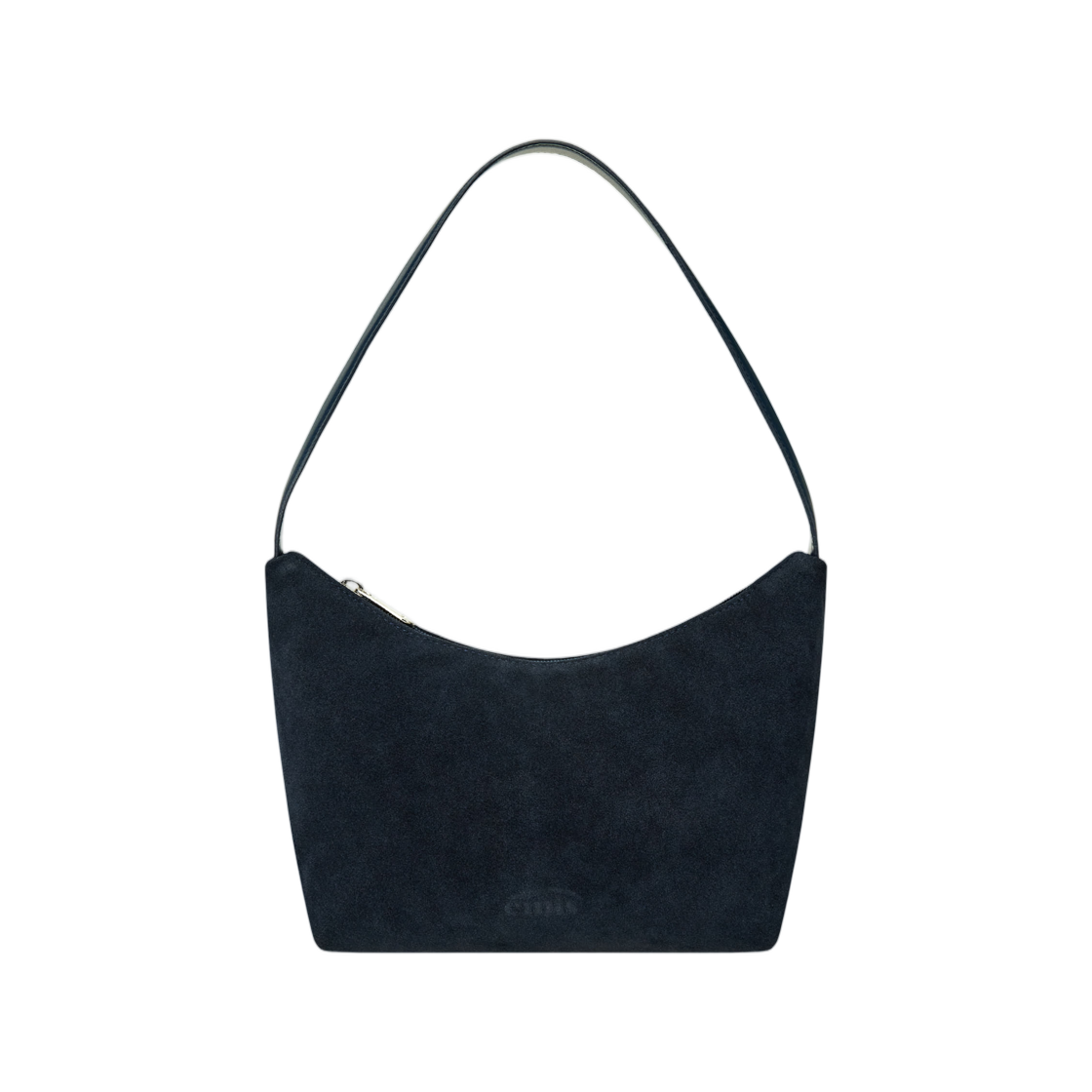 - Emis Suede Hobo Bag Navy