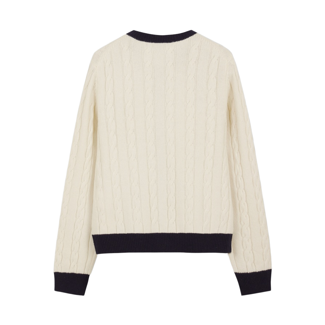 브룩스브라더스 여성 케이블 금장 가디건 아이보리(BrooksBrothers Women's Cable Gold Button Cardigan Ivory) - 2