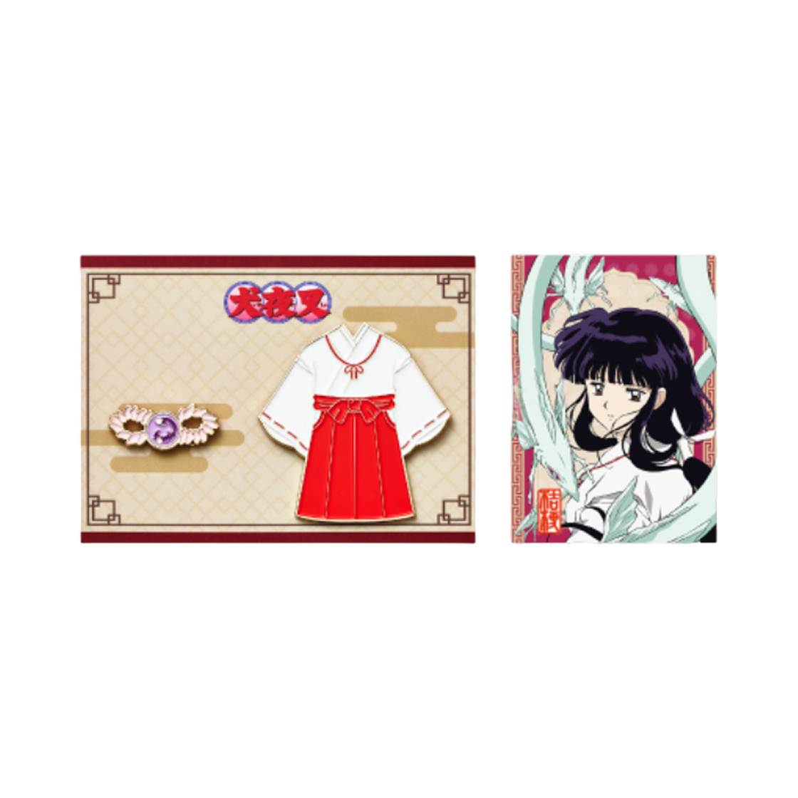 - CGV x Inuyasha Costume Badge Kagome Kikyo