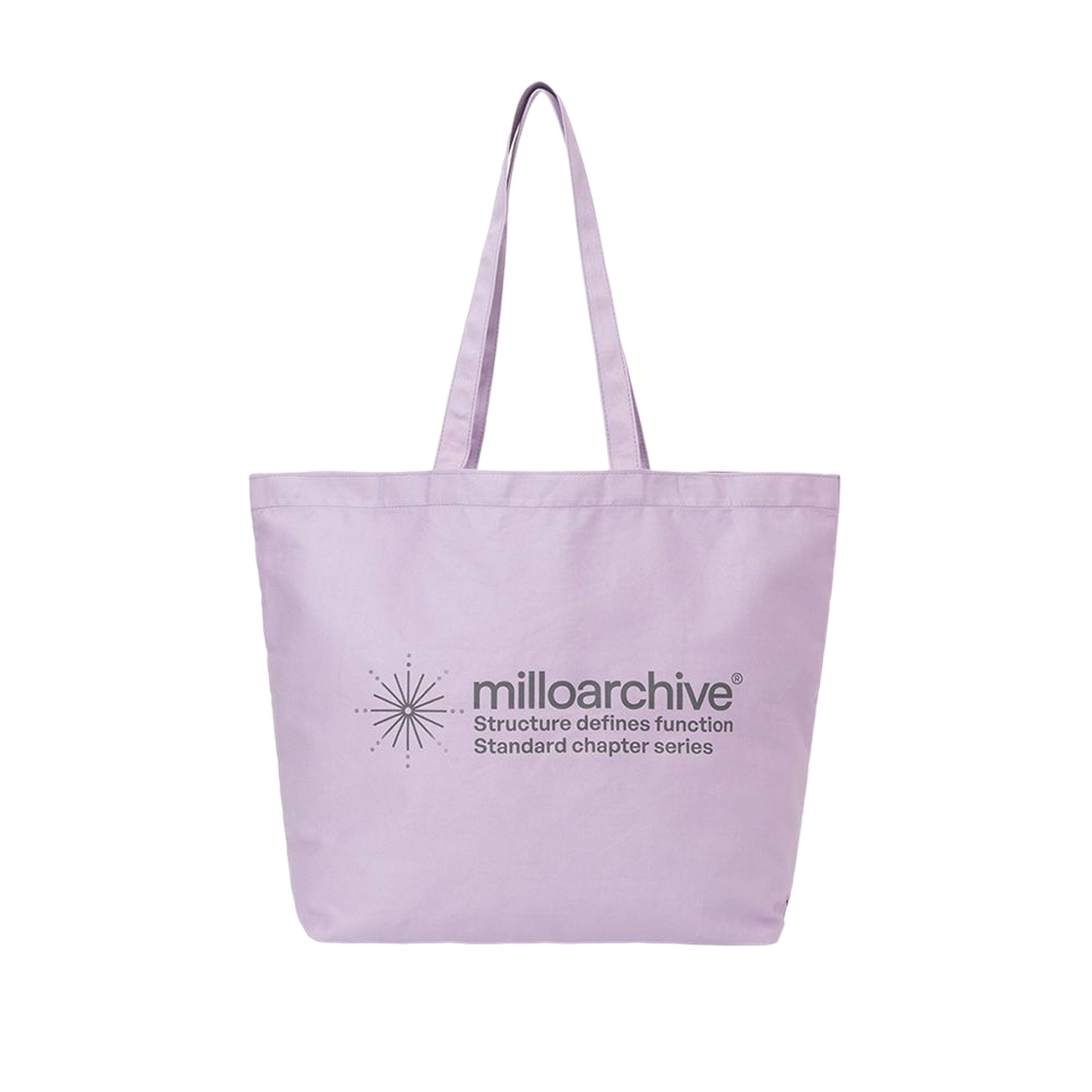 밀로 아카이브 크레센도 토트백 라벤더(milloarchive Crescendo Tote Bag Lavender) - 1