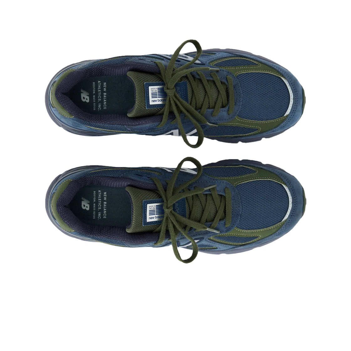 뉴발란스 x 테디 산티스 990v4 메이드 인 USA Nb 네이비 메테오라이트(New Balance x Teddy Santis 990v4 Made in USA Nb Navy Meteorite) - 2